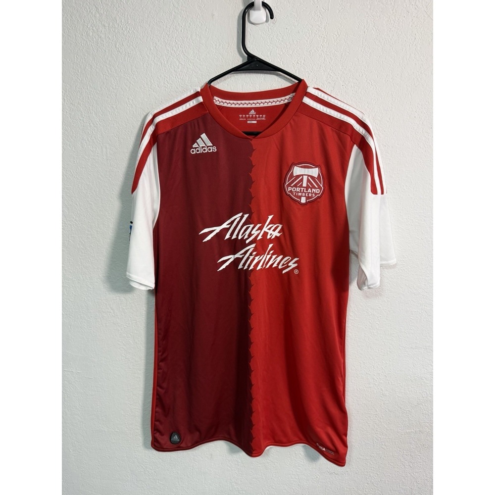 Adidas PORTLAND TIMBERS 2011/12 Size M Away Football Shirt Soccer Jersey MLS Kit